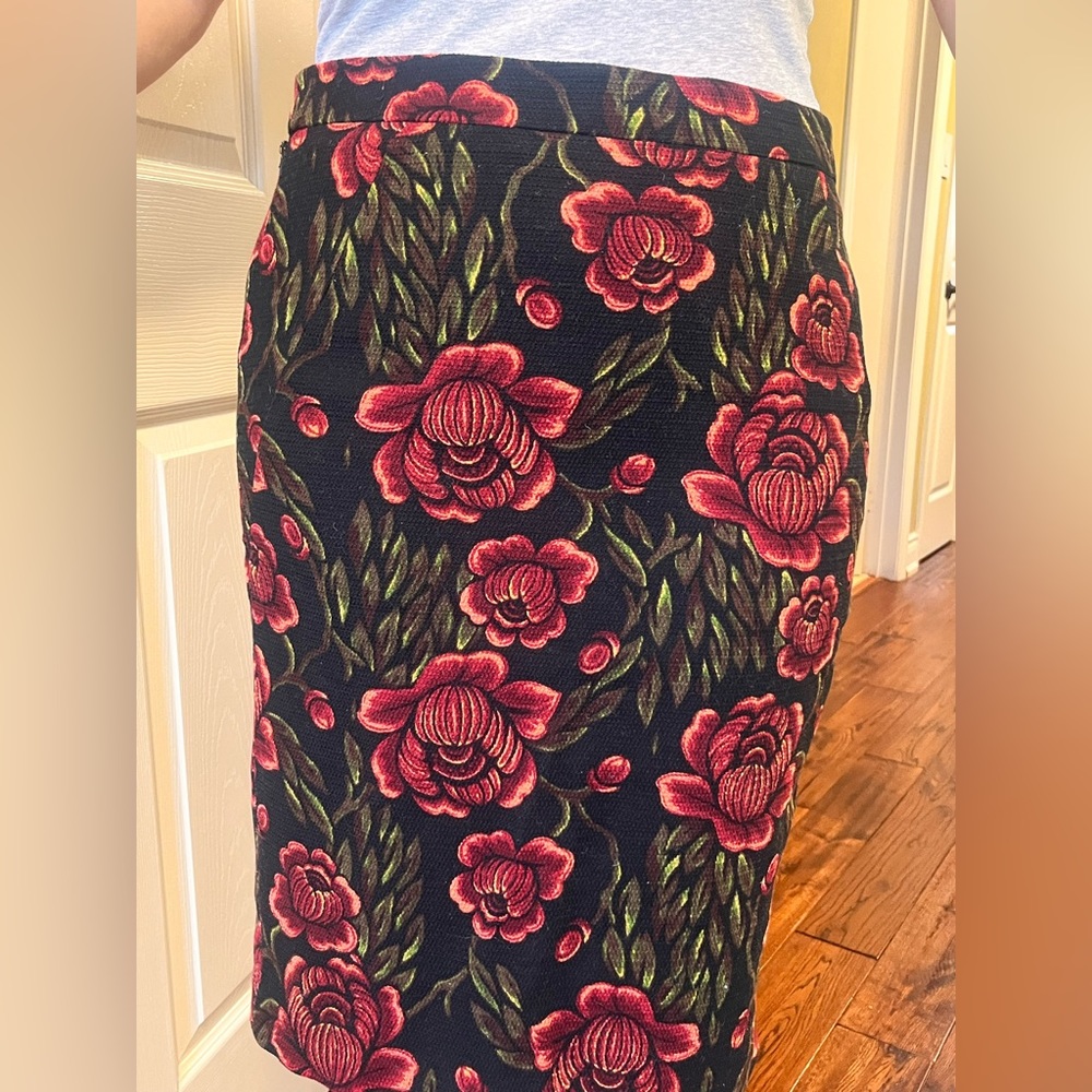 Catherine Malandrino Floral Skirt